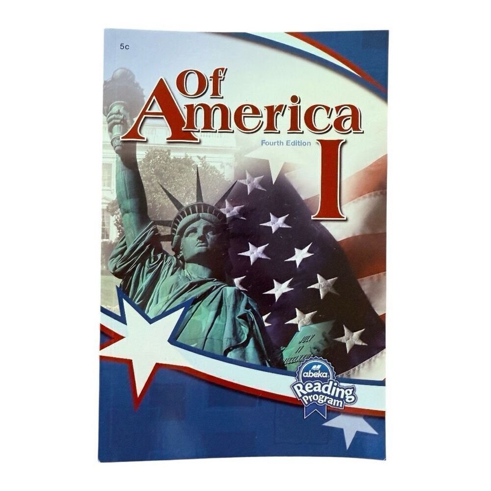 Brand New Abeka 5th Grade Of America I Reader 5C Book